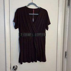 “VINTAGE” Gitano vintage belted blouse